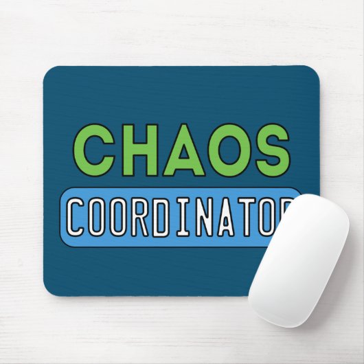 Chaos-Koordinator Mousepad (Mit Mouse)