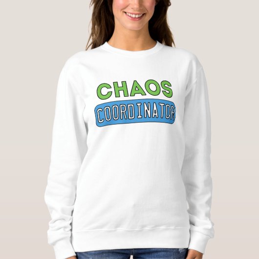 Chaos-Koordinator Sweatshirt (Vorderseite)