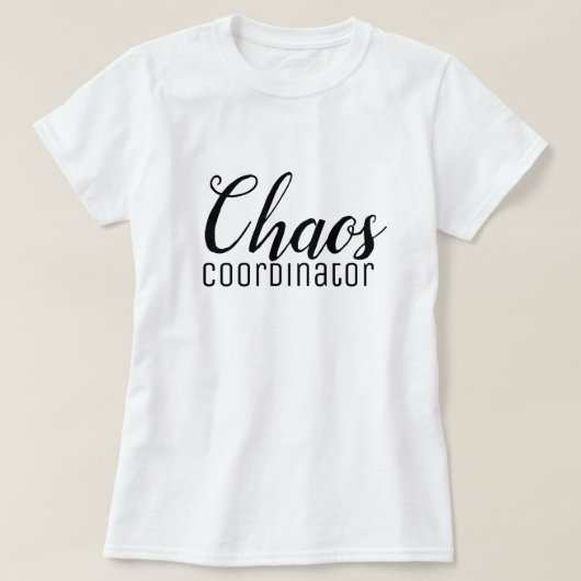 Chaos-Koordinator T-Shirt (Design vorne)
