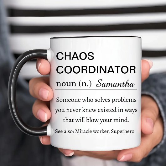 Chaos-Koordinator Tasse