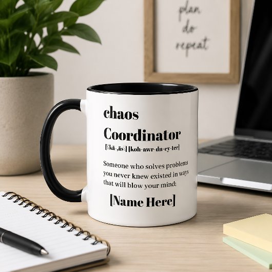 Chaos-Koordinator Tasse
