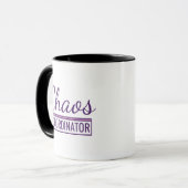 Chaos-Koordinator Tasse (Vorderseite Links)