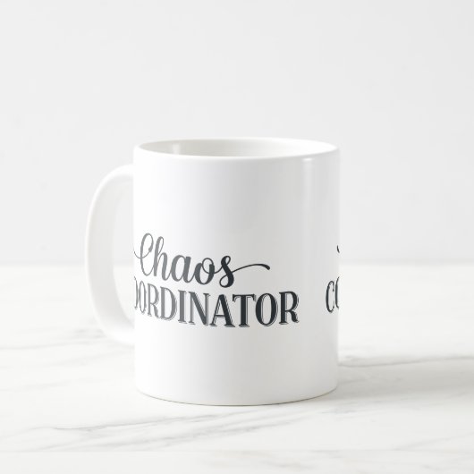 Chaos-Koordinator-Tasse Kaffeetasse (Vorderseite Links)