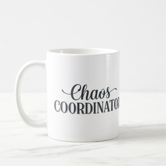 Chaos-Koordinator-Tasse Kaffeetasse (Links)