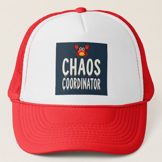 Chaos-Koordinator Truckerkappe (Vorderseite)