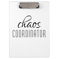 Chaos-Koordinator Typografischer Text