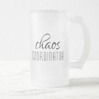 Chaos-Koordinator Typografischer Text
