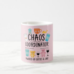 Chaos-Koordinator - Von Kaffee und Liebe angetrieb Kaffeetasse