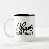 Chaos-Koordinator Zweifarbige Tasse (Links)