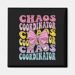 Chaos-Koordinatorin Mama Schul-Lehrerin Zurück zur Magnet