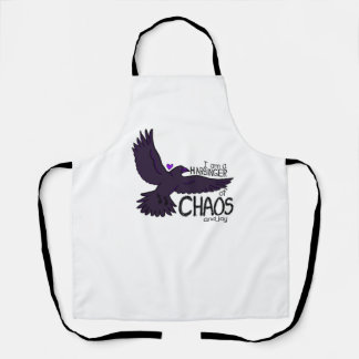 Chaos-Krähen-Teppich Schürze