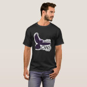 Chaos-Krähen-Teppich T-Shirt (Vorne ganz)