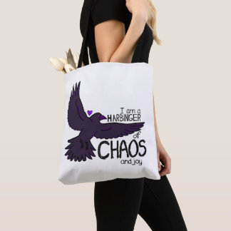 Chaos-Krähen-Teppich Tasche