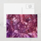 Chaos Krawatte-Dyed Postcard Postkarte (Vorne/Hinten)