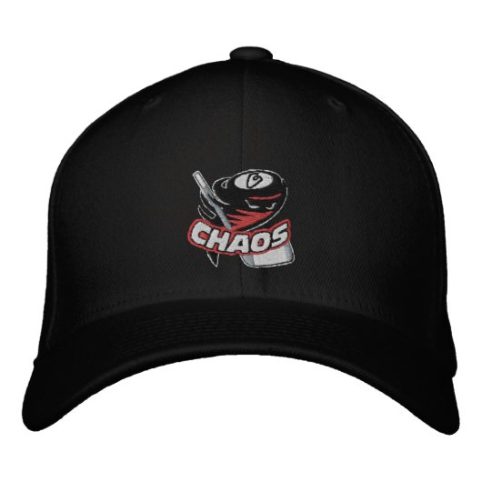Chaos LCC Hat Bestickte Baseballkappe (Vorderseite)