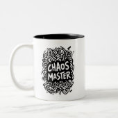 Chaos Master – Multitask Design Zweifarbige Tasse (Links)