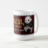 Chaos, meine Arbeit hier ist getane Tasse (VorderseiteRechts)