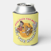 Chaos mit dem Bull... Dosenkühler (Kanne Rückseite)