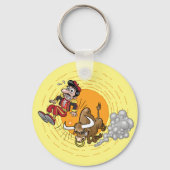 Chaos mit dem Bull... Schlüsselanhänger (Rückseite)