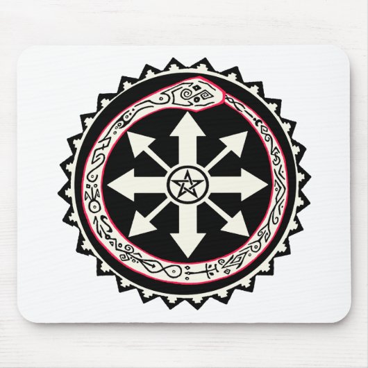 Chaos mit Ouroburos Snake Mousepad (Vorne)