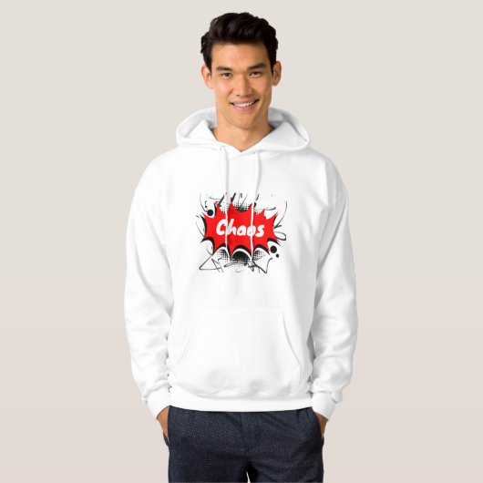 CHAOS Mode – Comic Blast Hoodie (Vorne ganz)