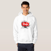 CHAOS-Modus – Comic-Blast-Hoodie Hoodie (Vorne ganz)