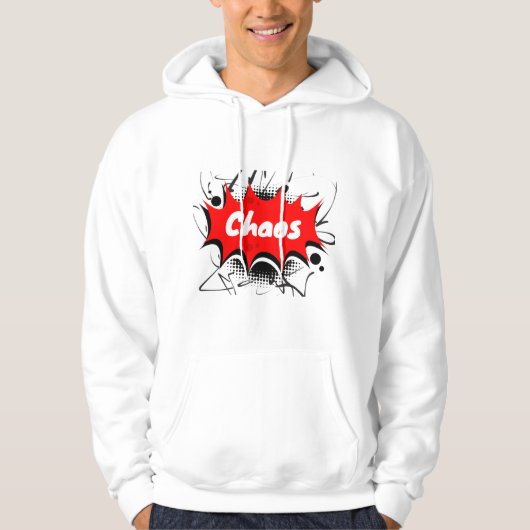 CHAOS-Modus – Comic-Blast-Hoodie Hoodie (Vorderseite)