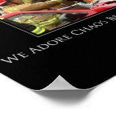 Chaos Motivierend Poster (Ecke)