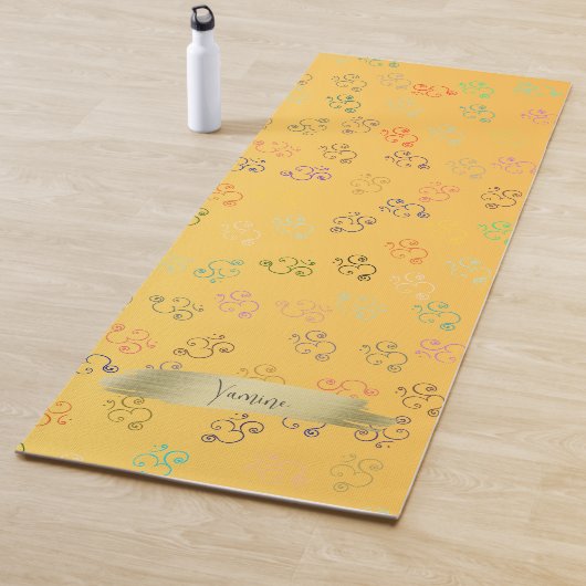 Chaos OMs | Gelb, Hübsch Yogamatte (Beispiel)