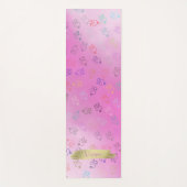 Chaos OMs | Lavendel, Hübsch, rosa Ombre Om Yogamatte (Vorderseite)