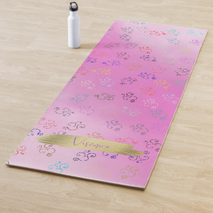 Chaos OMs   Lavendel, Hübsch, rosa Ombre Om Yogamatte