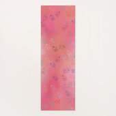 Chaos OMs | Red Ombre, Hübsch Om Yogamatte (Rückseite)