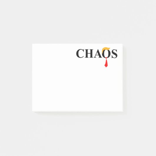 Chaos Post-it Klebezettel (Vorderseite)