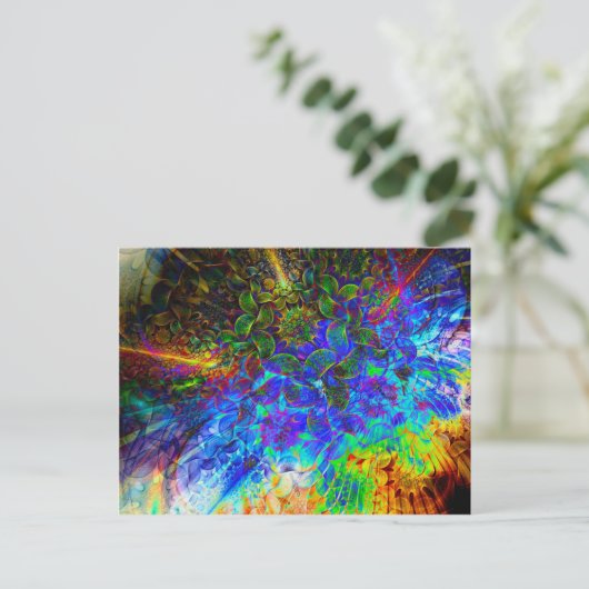 CHAOS POSTKARTE (Stehend Vorderseite)