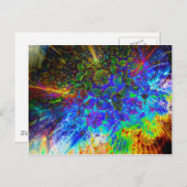 CHAOS POSTKARTE (Vorne/Hinten)