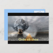 Chaos Postkarte (Vorne/Hinten)