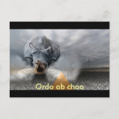 Chaos Postkarte (Vorderseite)