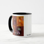 Chaos ("Quadrat-" Entwurf) Tasse (Vorderseite Links)