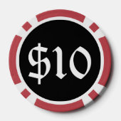 Chaos - Red Pokerchips (Rückseite)