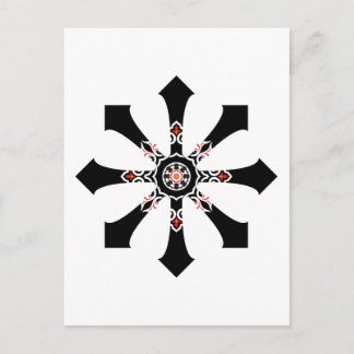 Chaos Revisited star Postcard Postkarte
