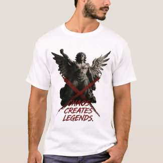 Chaos schafft Legenden Gefallener Engel Kunst T-Shirt