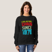 Chaos seit 1976 46 Jahre, die Chaos auslösten Sweatshirt (Vorne ganz)