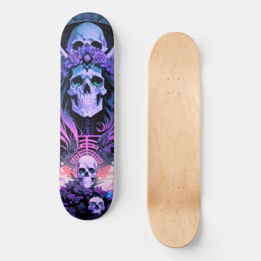 Chaos Skull Series One Skateboard (Vorderseite)