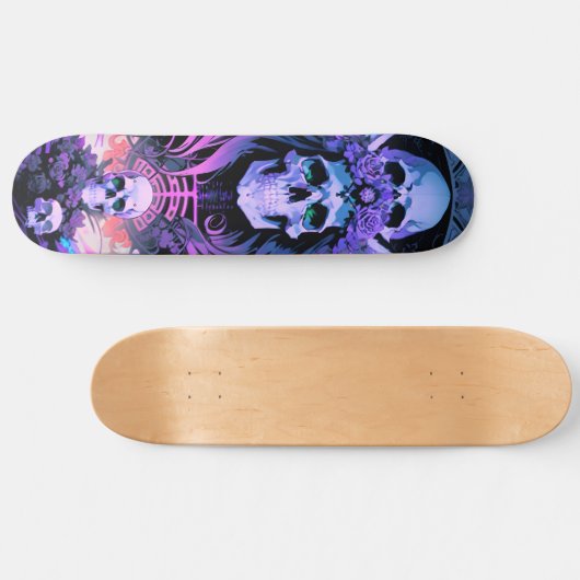 Chaos Skull Series One Skateboard (Horizontal)