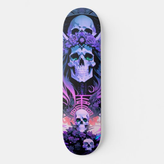 Chaos Skull Series One Skateboard (Vorderseite)