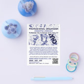 Chaos Slogan Design, Beruflicher Organisator Flyer (Einzeln)