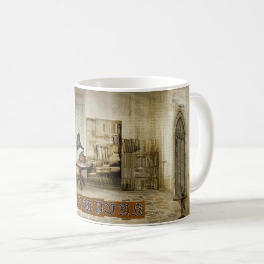 Chaos Steampunk Kaffeetasse (VorderseiteRechts)