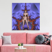 Chaos tanzen leinwanddruck (Insitu (Wohnzimmer))