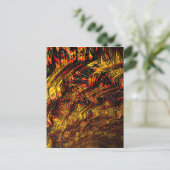 Chaos Theorie 4 Abstraktes Fraktal Kunst Postkarte (Stehend Vorderseite)