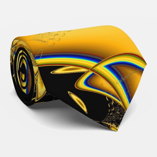 Chaos Theory 3 Fraktal Art Krawatte (Gerollt)